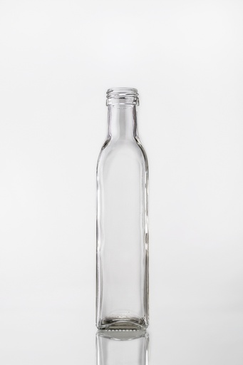 [20001-1] BOTELLA ACEITE/VINAG. CUADR X 250 CC CRISTAL