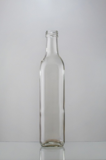 [20002-1] BOTELLA ACEITE/VINAG. CUADR X 500 CC CRISTAL