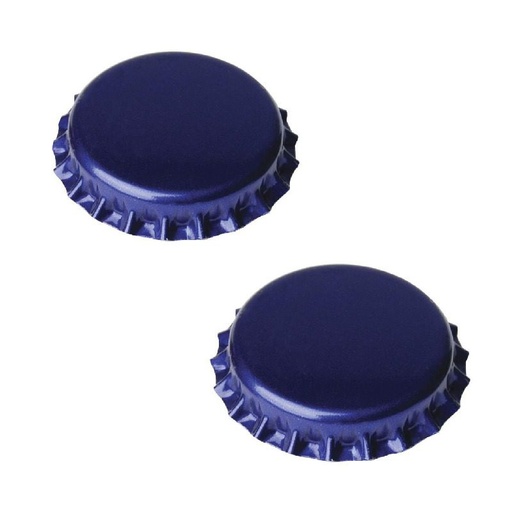 [12011] TAPA CORONA 27 MM AZUL 