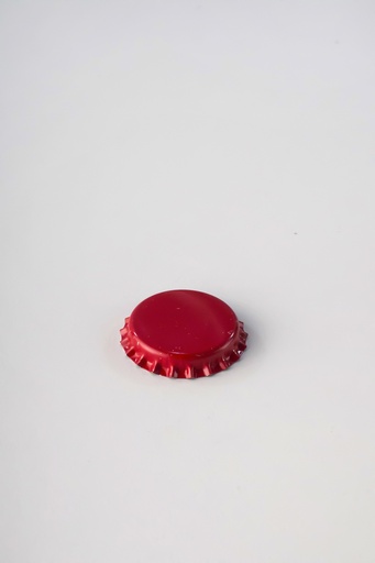 [12012] TAPA CORONA 27 MM ROJA 