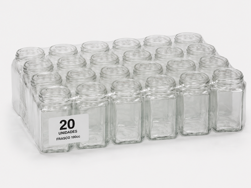 [PACK 20015] PACK X20 HEXAGONAL 190 CC 